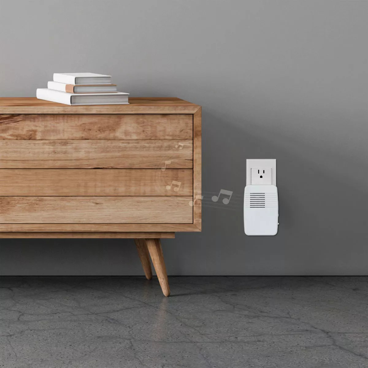 Heath Zenith Plug-In & Battery Operated White Wireless Door Chime - photo 4