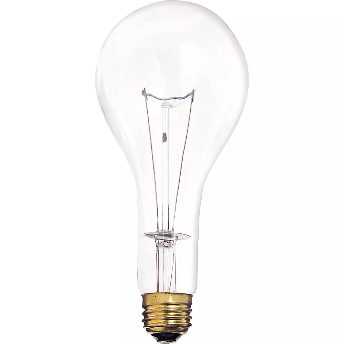 Satco 300W Clear Medium Base PS25 Incandescent High Wattage Light Bulb