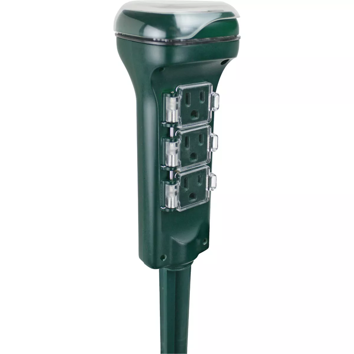 Prime 15A 125V 1875W Green Outdoor Timer Power Stake - photo 4