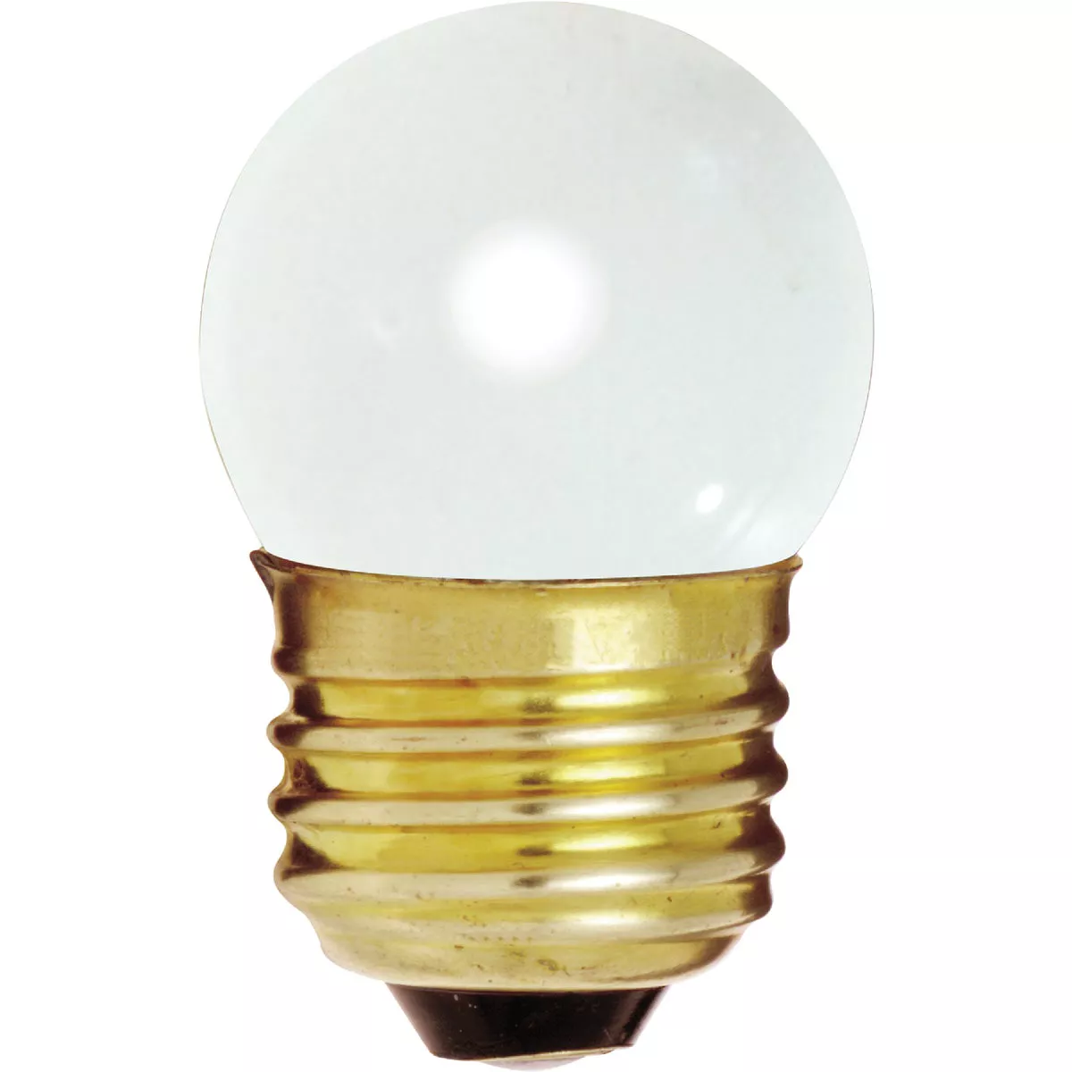 Satco 7.5W Frosted Medium Base S11 Incandescent Light Bulb