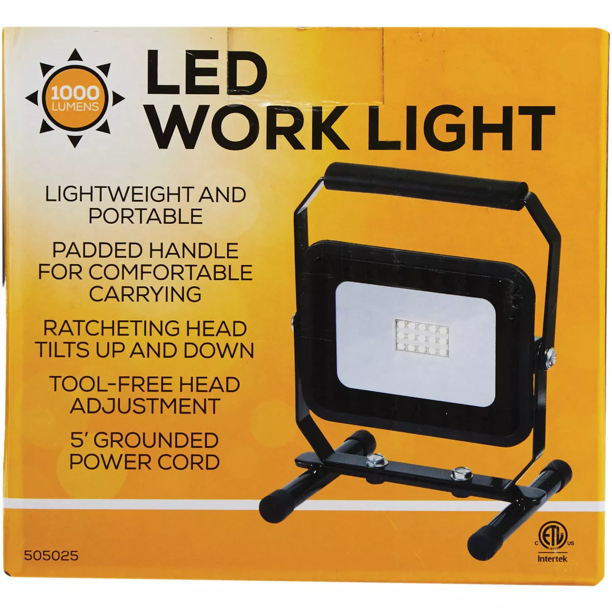 1000 Lm. LED H-Stand Portable Work Light - photo 2