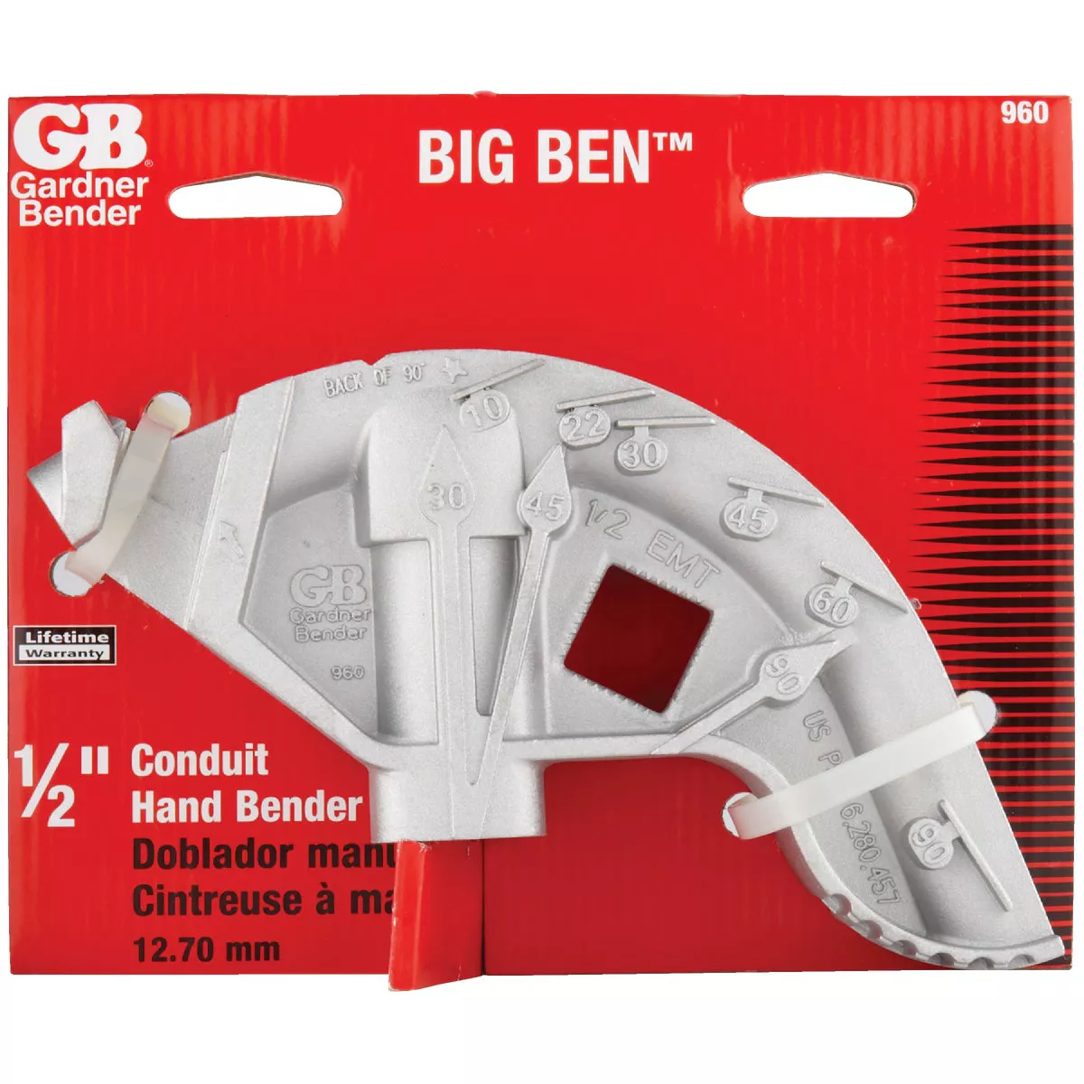 Gardner Bender Big Ben 1/2 In. EMT Conduit Bender - photo 2