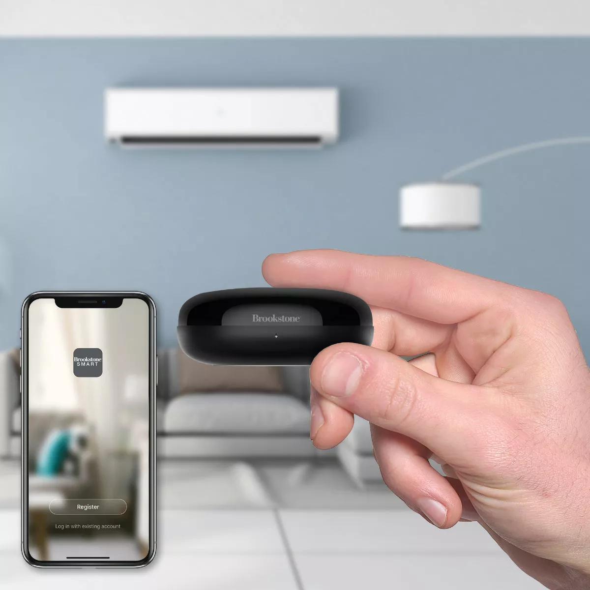 Brookstone Smart WiFi Black Remote Control - photo 6