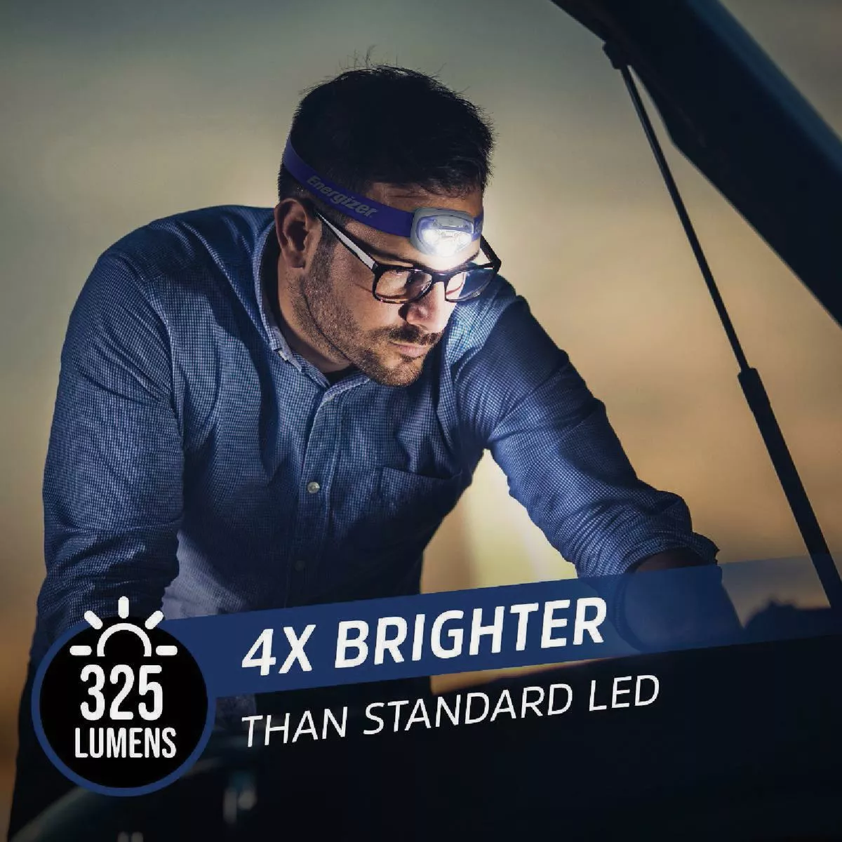 Energizer 350 Lm. LED Headlamp (2-Pack) - photo 4