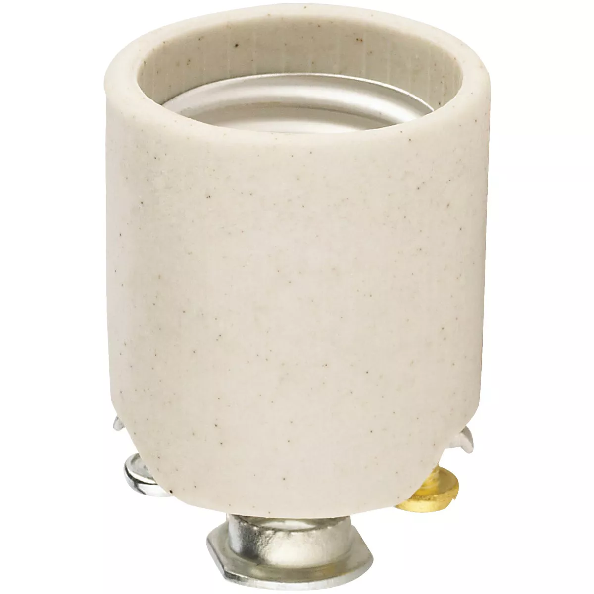 Leviton Keyless Medium Base White Porcelain Lamp Socket