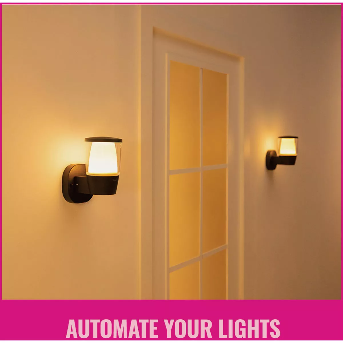 Wiz Color Smart Black LED Color Smart Wall Light Fixture - photo 5