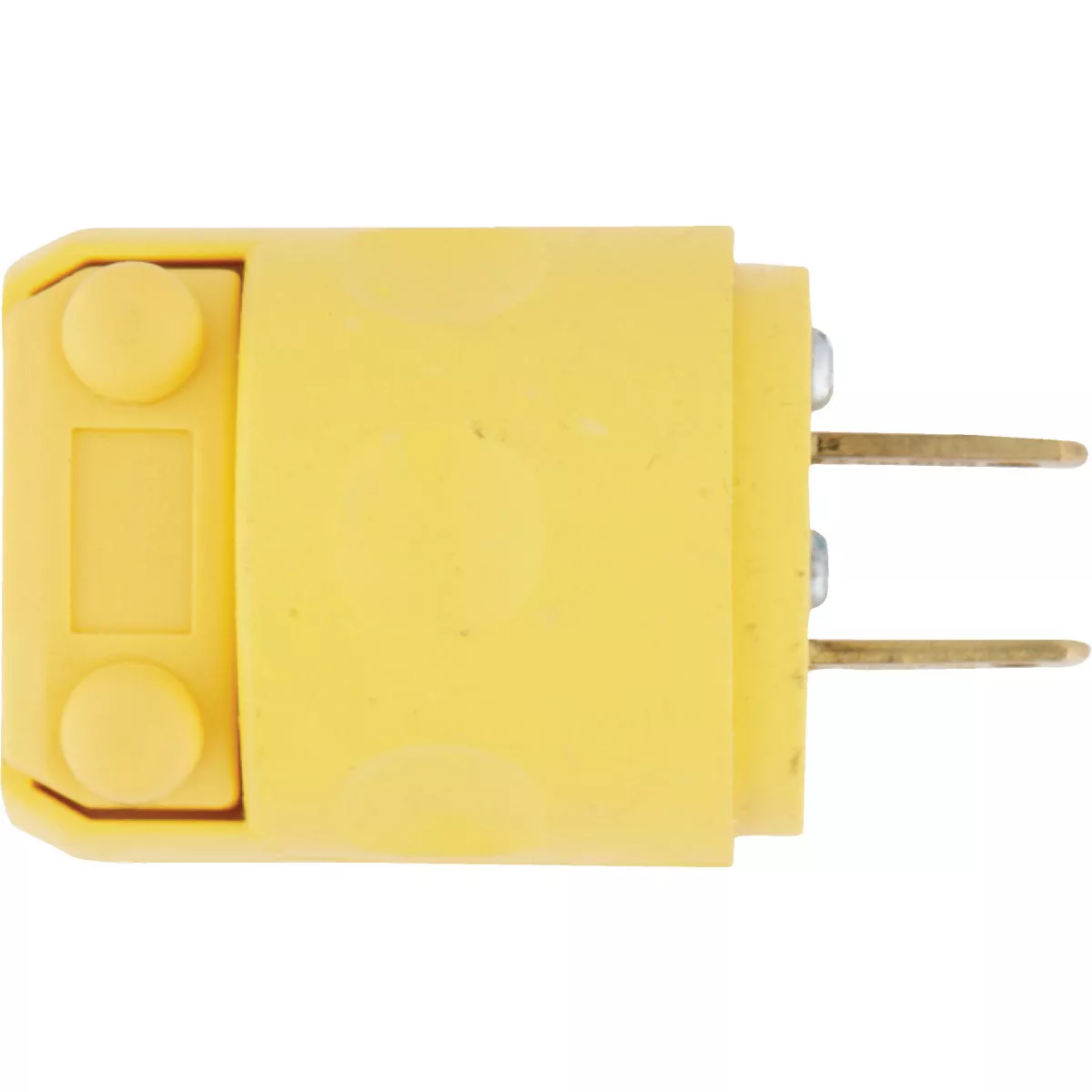 Leviton 15A 125V 2-Wire 2-Pole Residential Grade Cord Plug, Yellow - photo 3