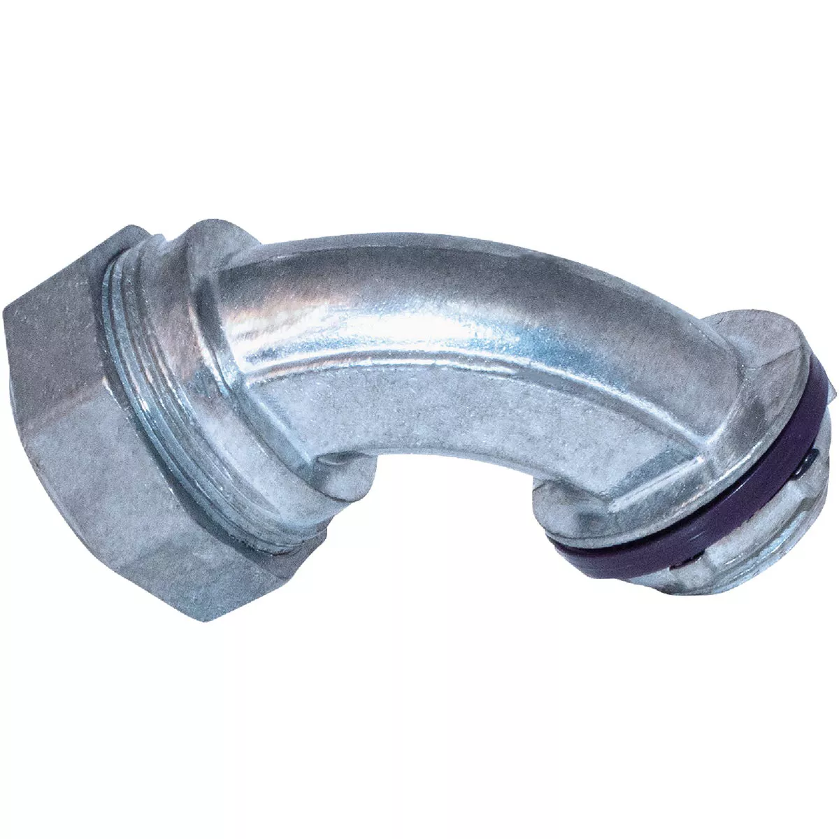Sigma Engineered Solutions ProConnex 1/2 In. 90-Deg Die-Cast Zinc Liquid Tight Connector - photo 3