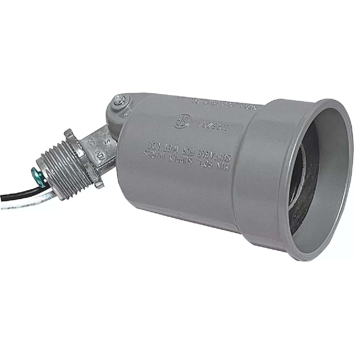 Southwire PAR38 Gray Weatherproof Lamp Holder