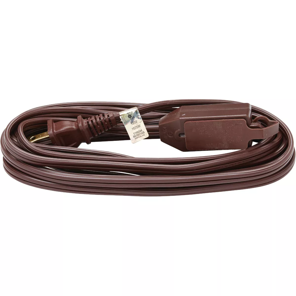 Do it Best 15 Ft. 16/2 Brown Cube Tap Extension Cord - photo 2