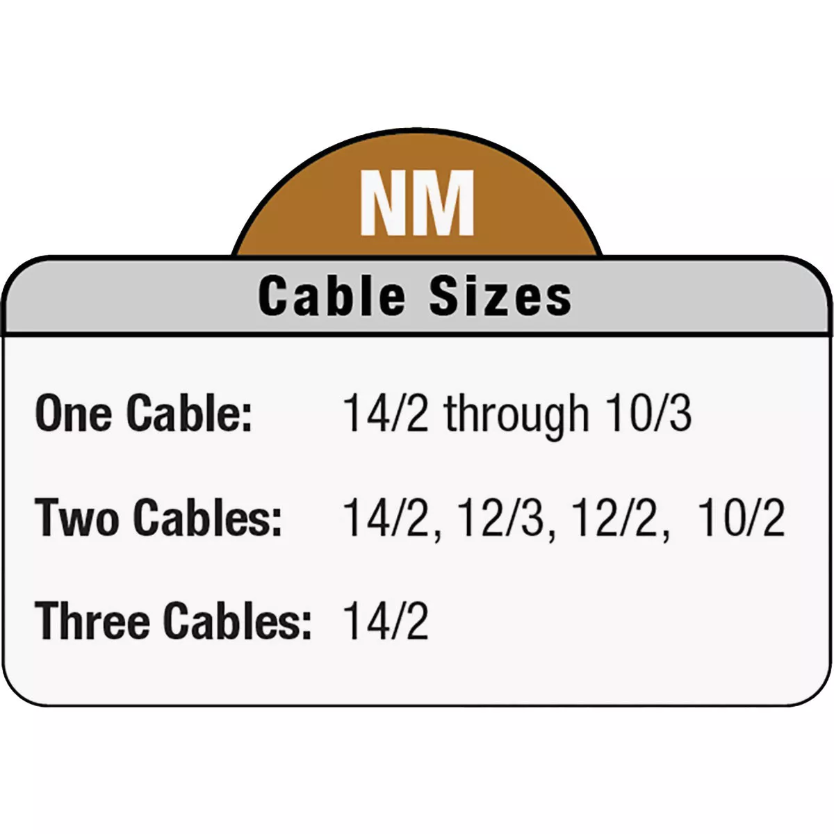 Sigma Engineered Solutions ProConnex 3/8 In. Die-Cast Zinc Clamp-on Type NM/SE Cable Connector - photo 2
