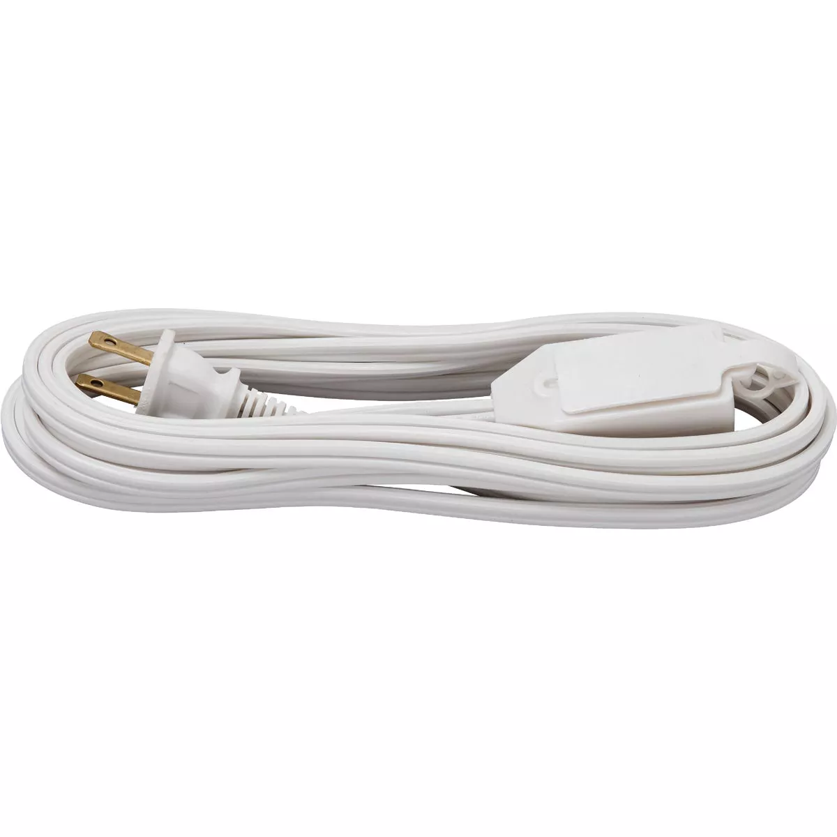Do it Best 12 Ft. 16/2 White Cube Tap Extension Cord - photo 2