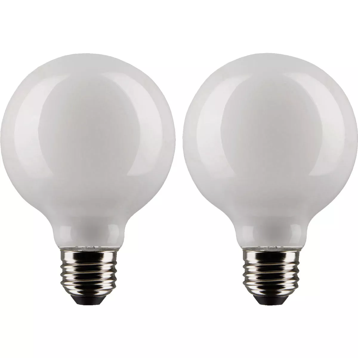 Satco Nuvo 40W Equivalent Warm White G25 Medium Frosted LED Decorative Light Bulb (2-Pack) - photo 4