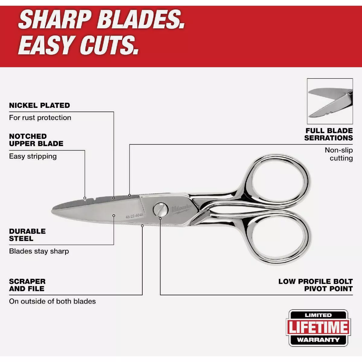 Milwaukee Electrician Scissors | Do it Best