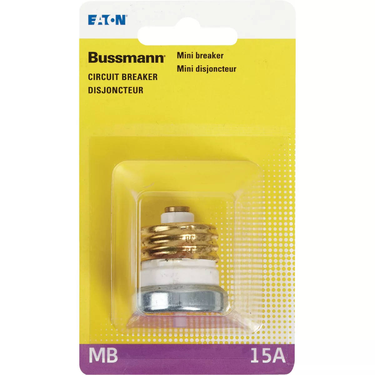 Bussmann 15A 125V Time-Delay Mini-Breaker - photo 2