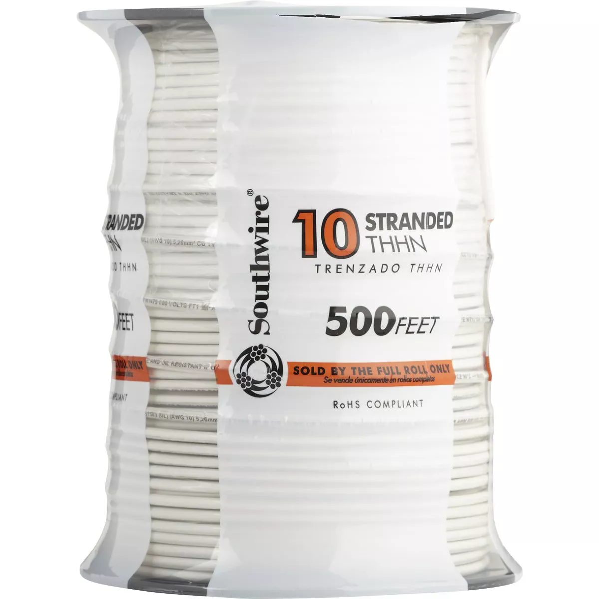 Southwire 500 Ft. 10 AWG Stranded White THHN Electrical Wire - photo 2