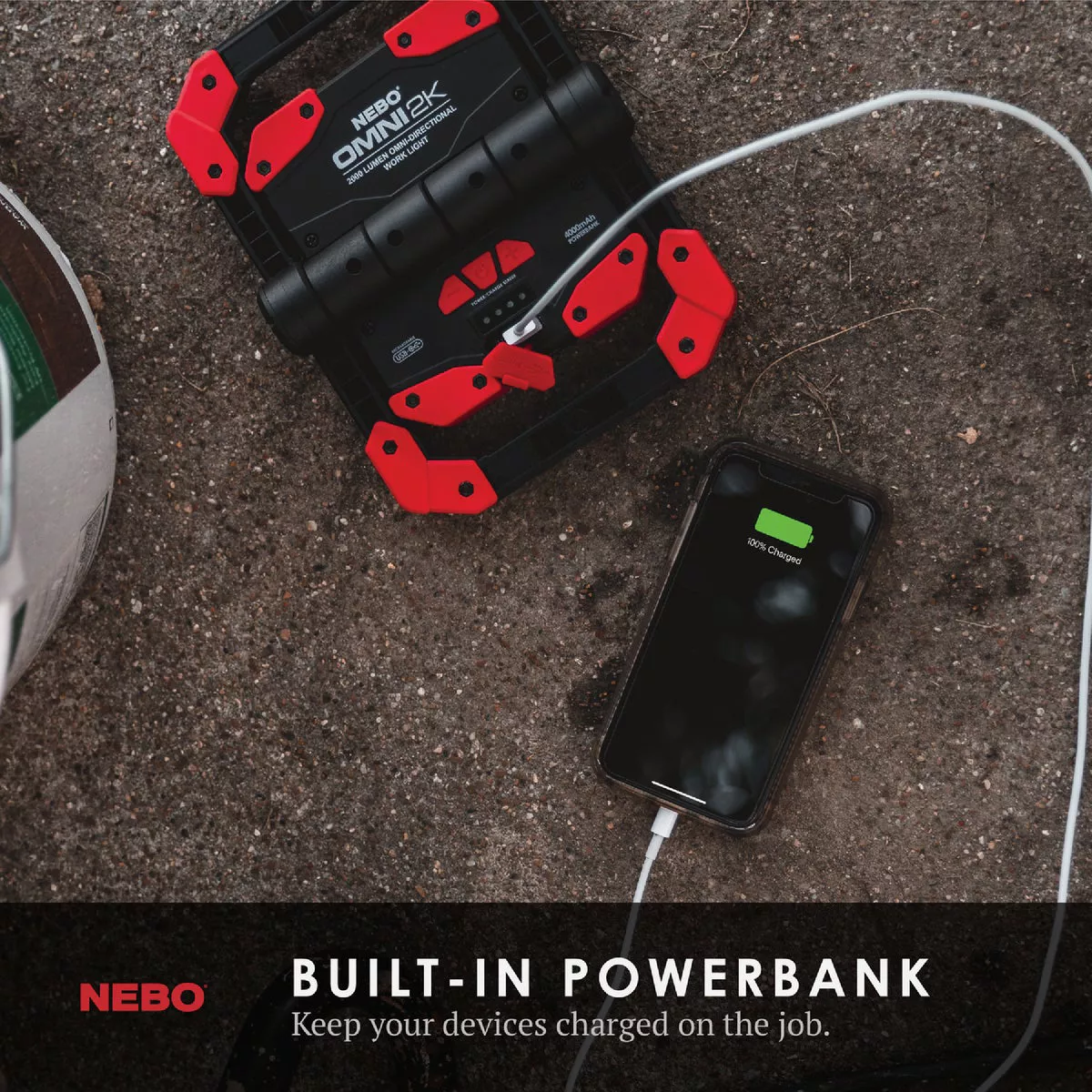Nebo Omni 2000 Lm. Rechargeable Work Light - photo 6