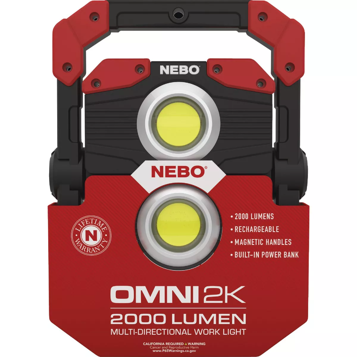 Nebo Omni 2000 Lm. Rechargeable Work Light - photo 2
