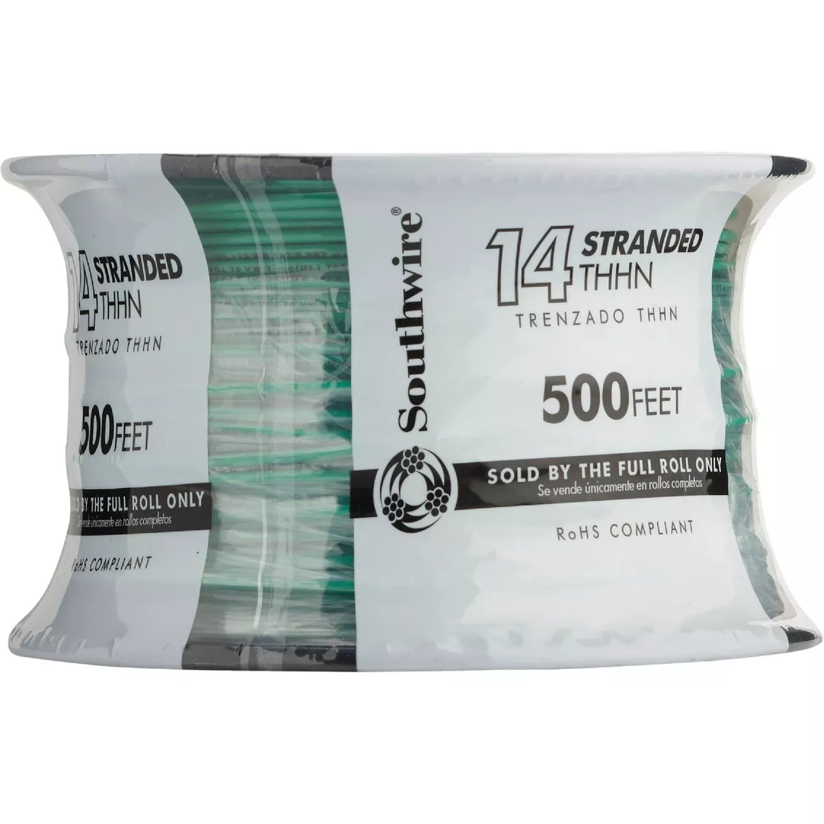 Southwire 500 Ft. 14 AWG Stranded Green THHN Electrical Wire - photo 2