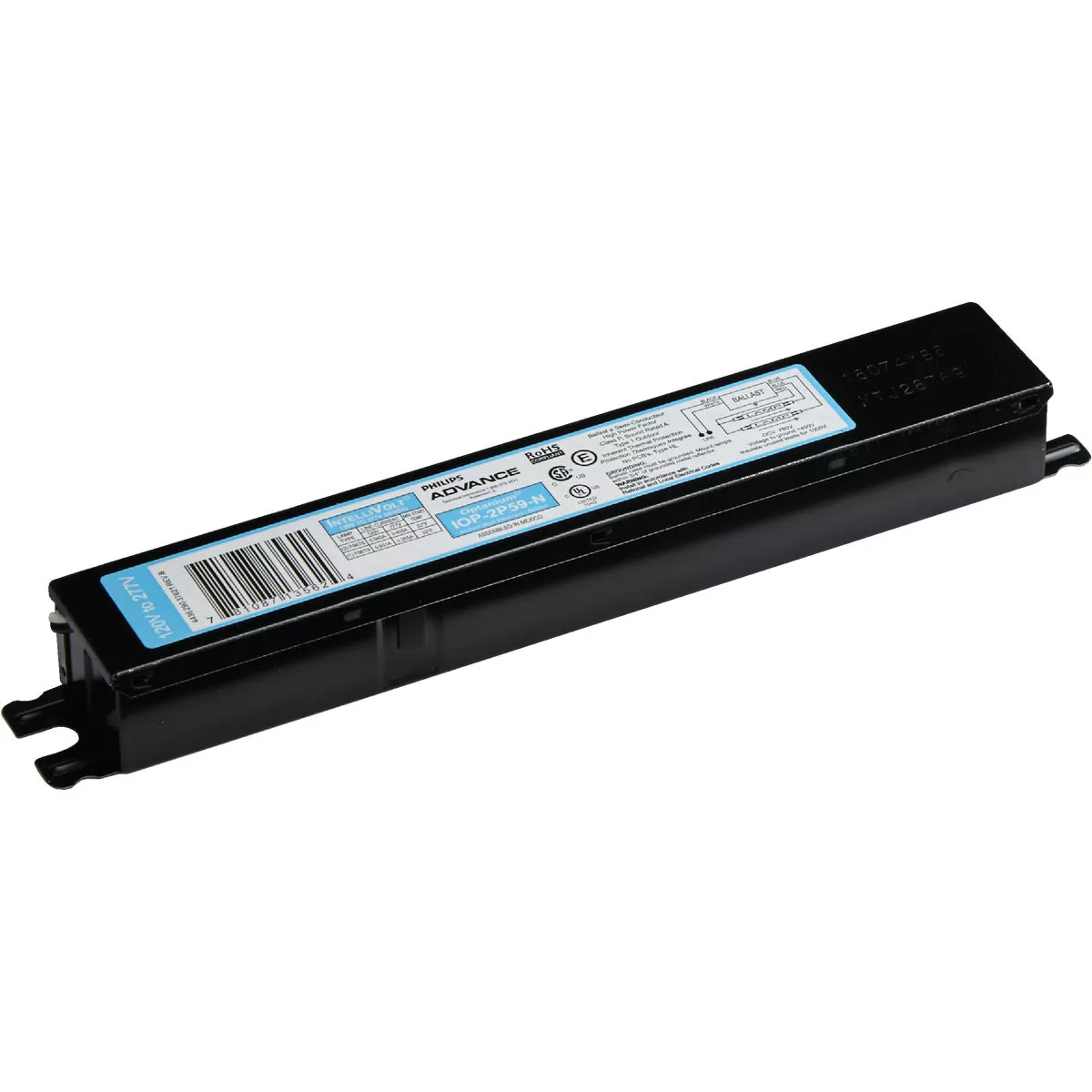 Philips Advance Instant Start 59W 120V/277V 1 or 2 Lamp Electronic Ballast - photo 2