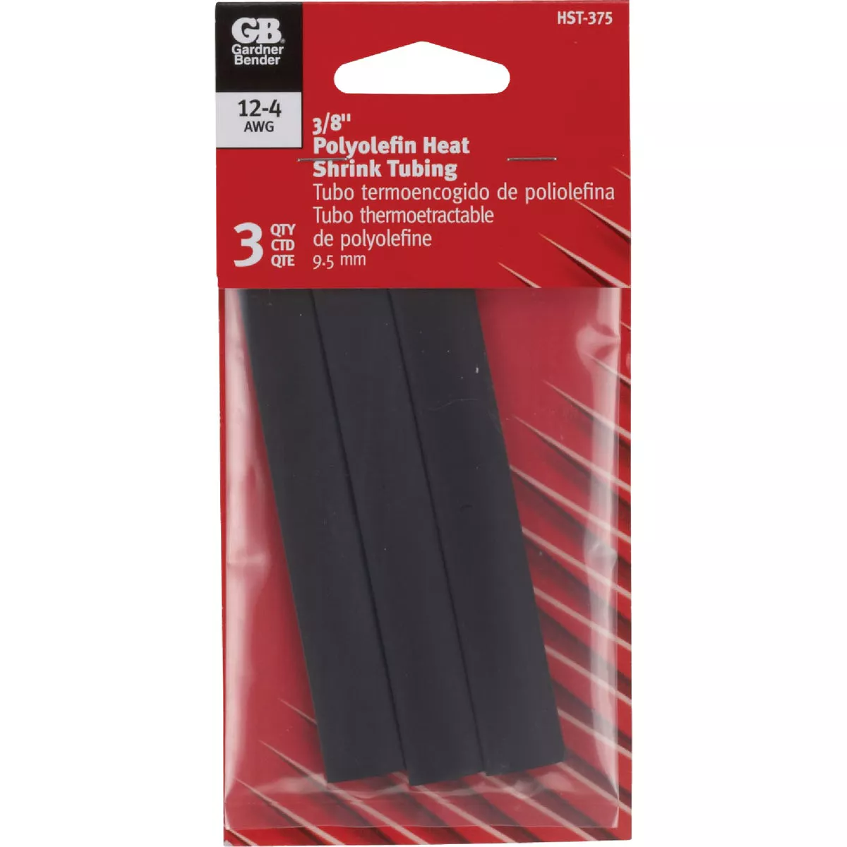 Gardner Bender 3/8 In. x 4 In. Heat Shrink Tubing - photo 2