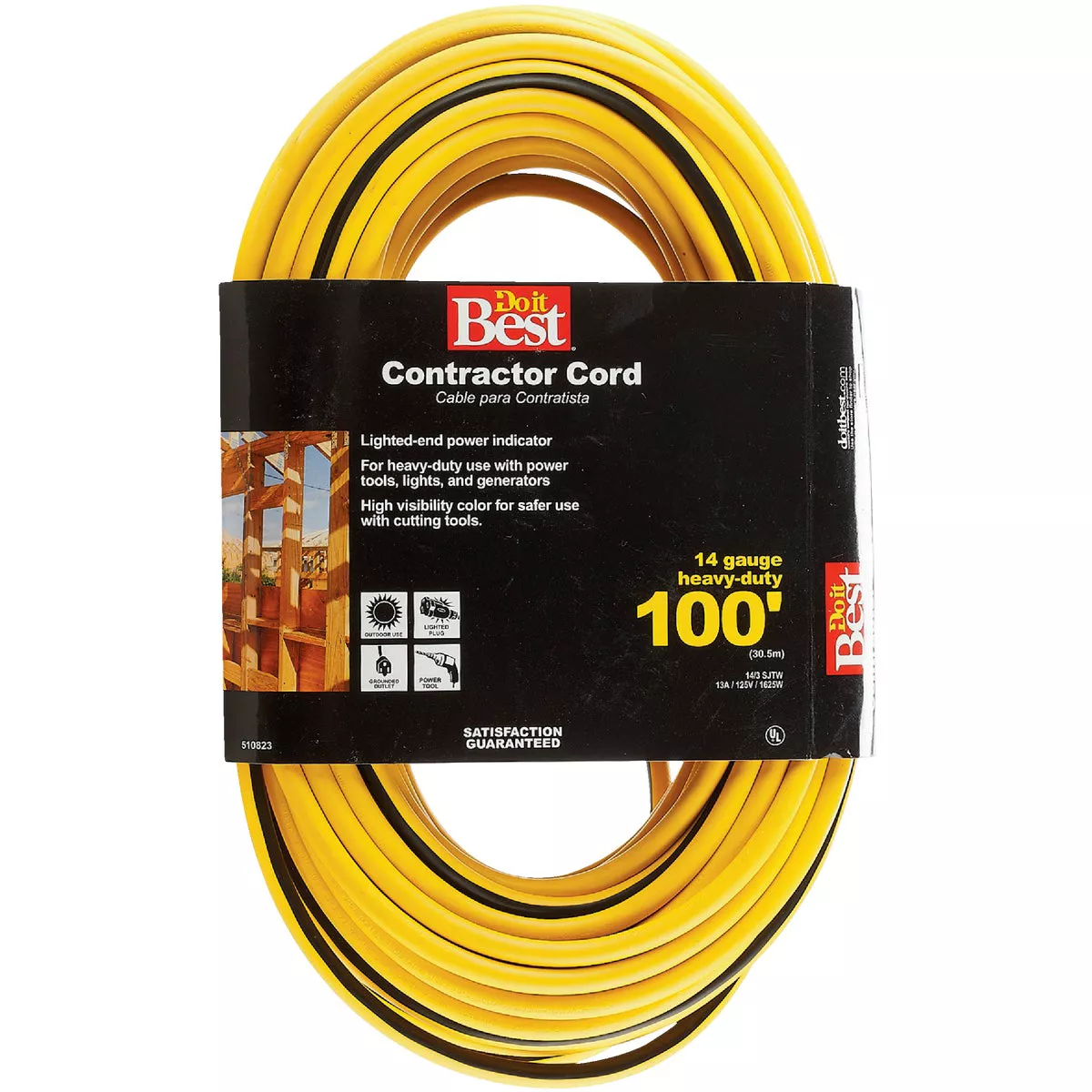 Do it Best 100 Ft. 14/3 Contractor Extension Cord