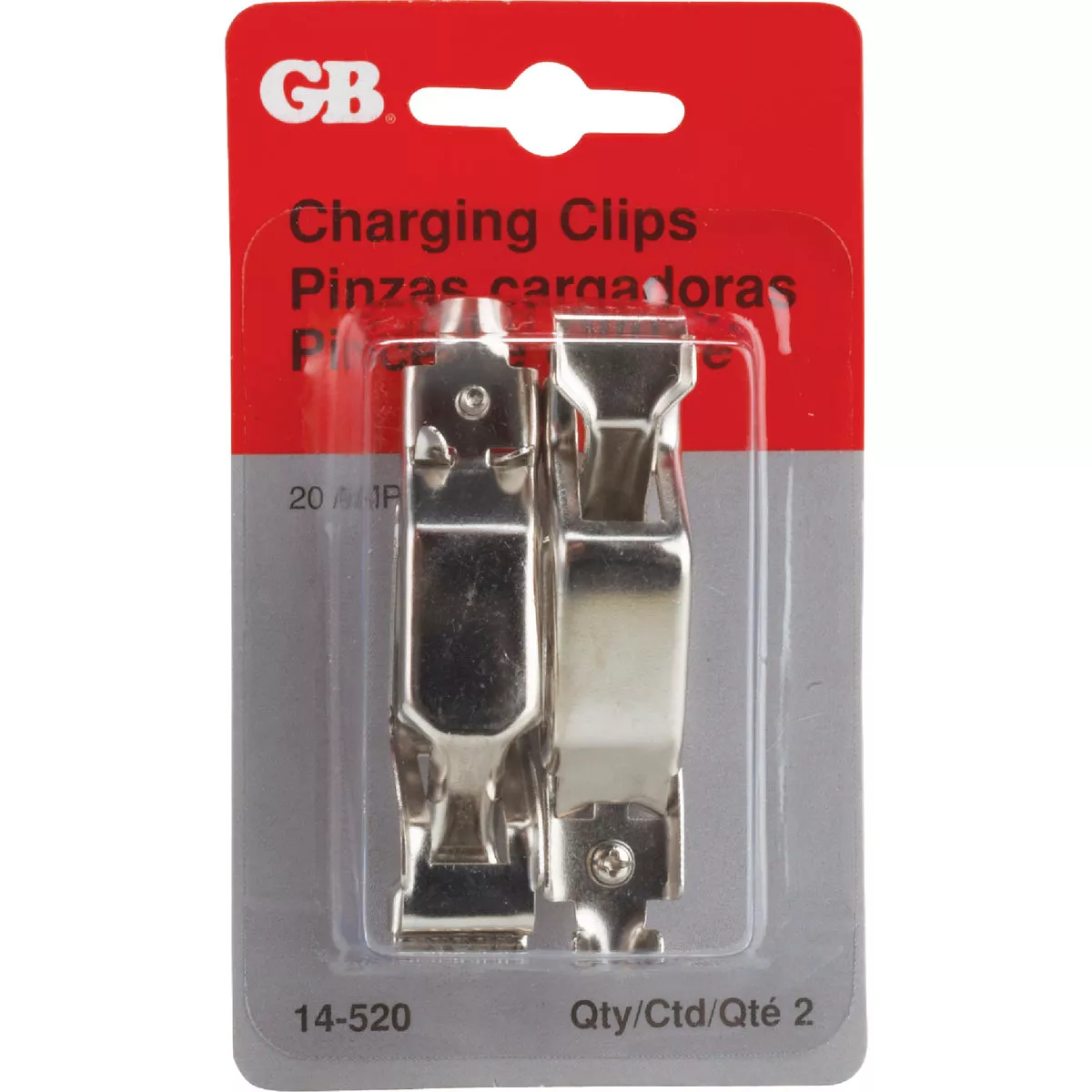 Gardner Bender 20A Steel Battery Charging Clip, (2-Count) - photo 2