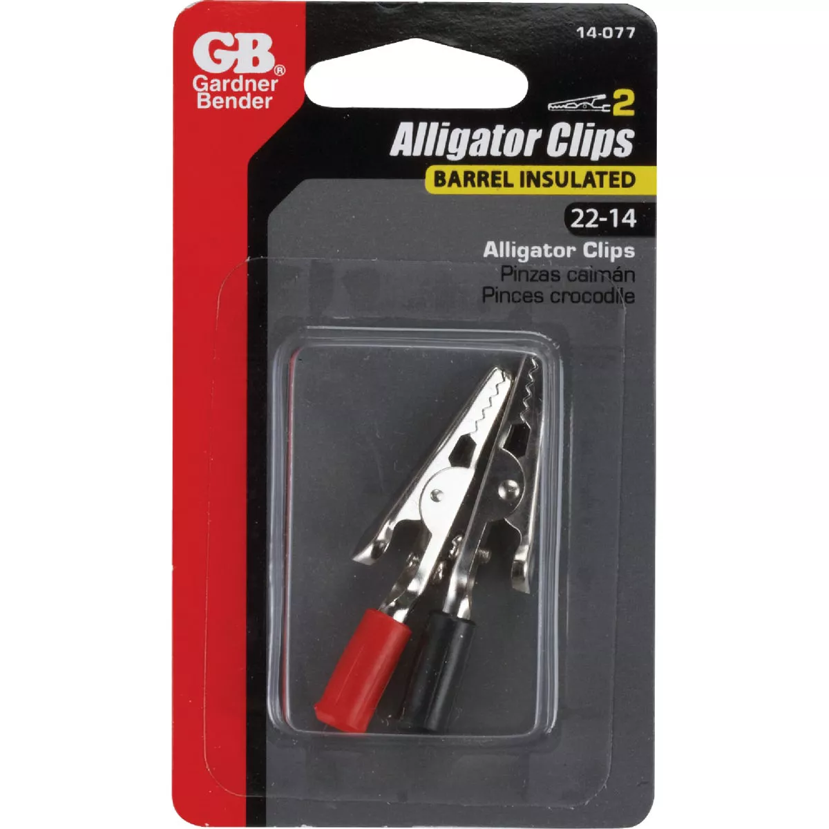 Gardner Bender 2 In. Standard Insulated Alligator Clip (2-Pack) - photo 2