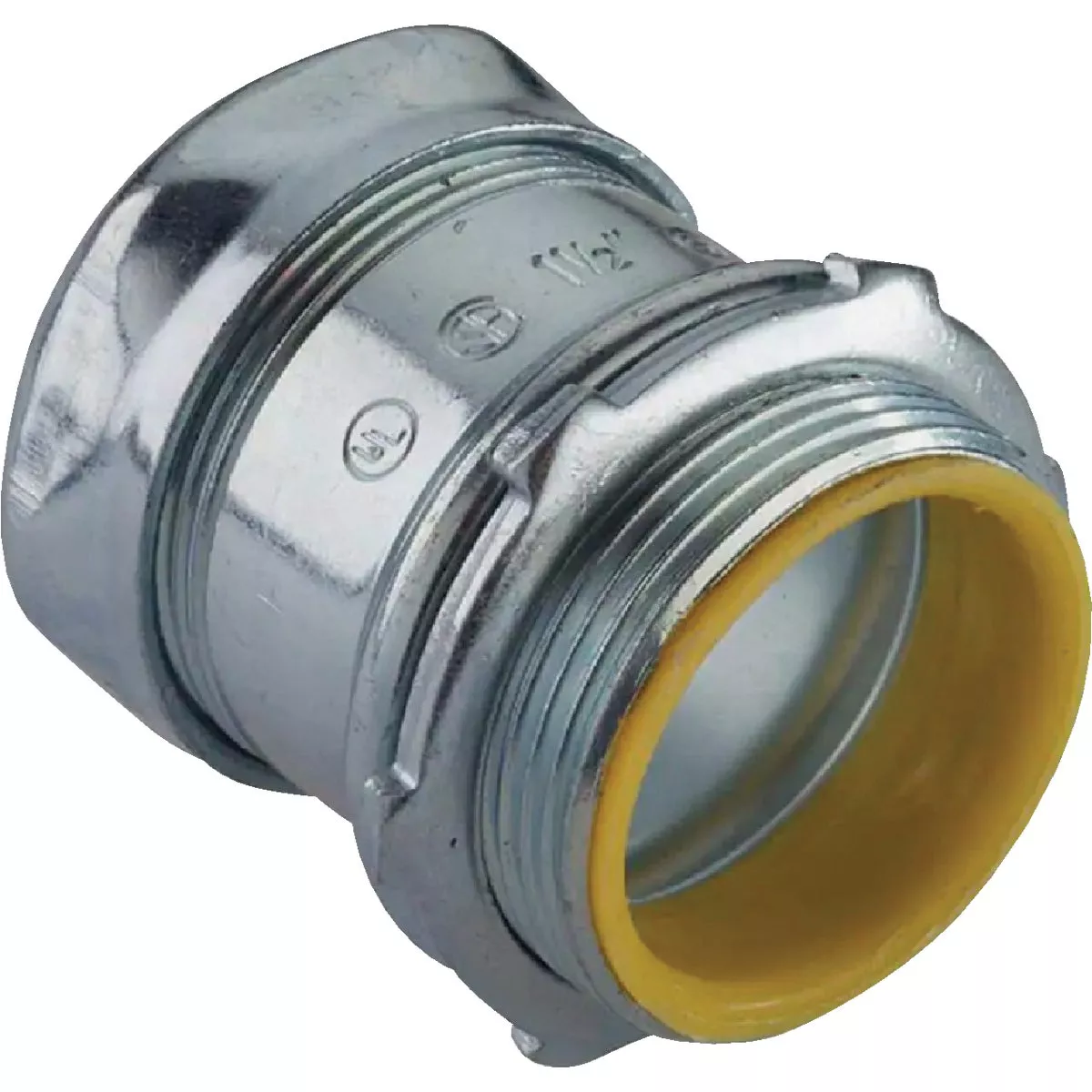 Halex 1/2 In. EMT Steel Compression Connector with Insulated Throat (3 ...