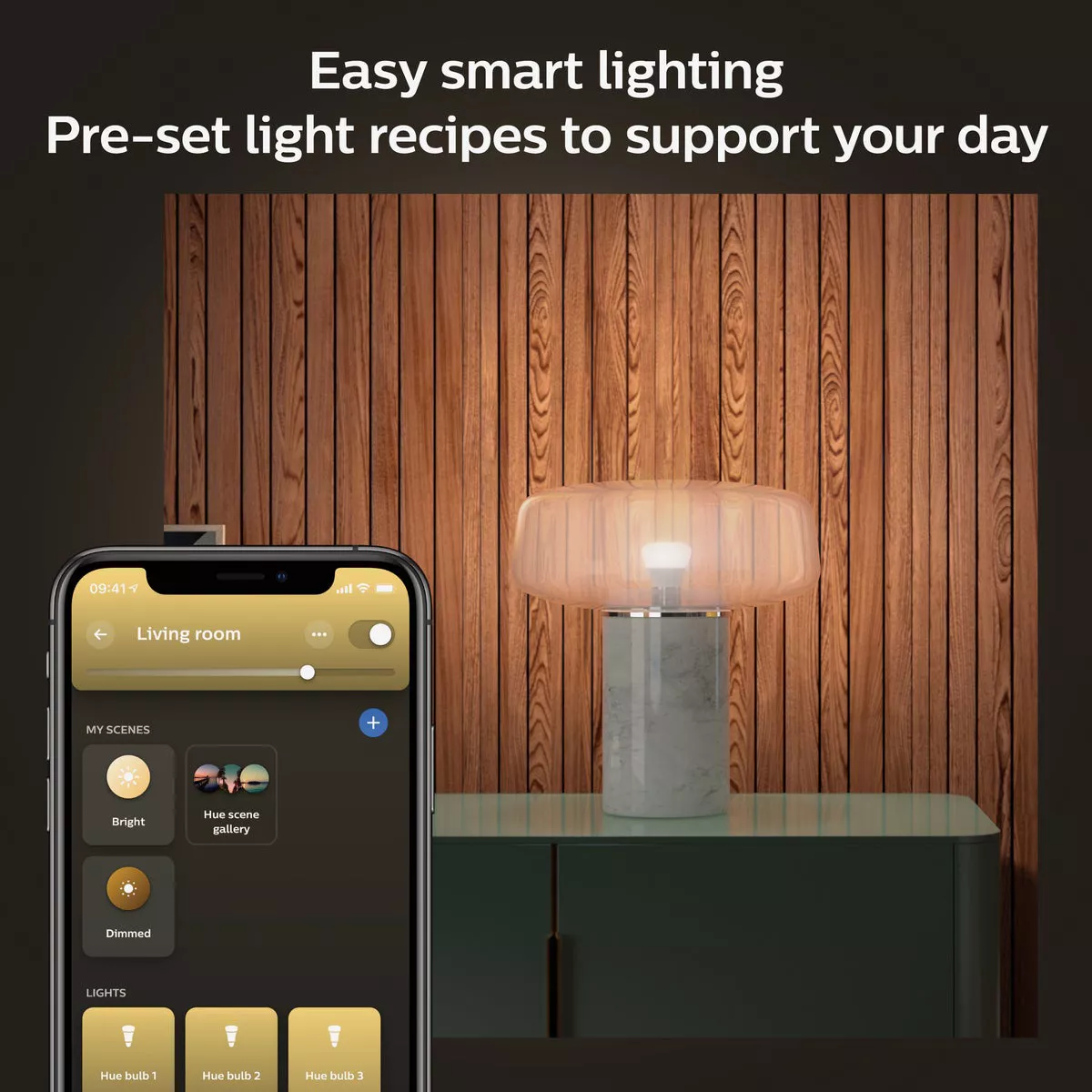 Philips Hue 2-Bulb 75W Equivalent Cool White A19 Medium Dimmable LED Light Bulb Starter Kit - photo 7