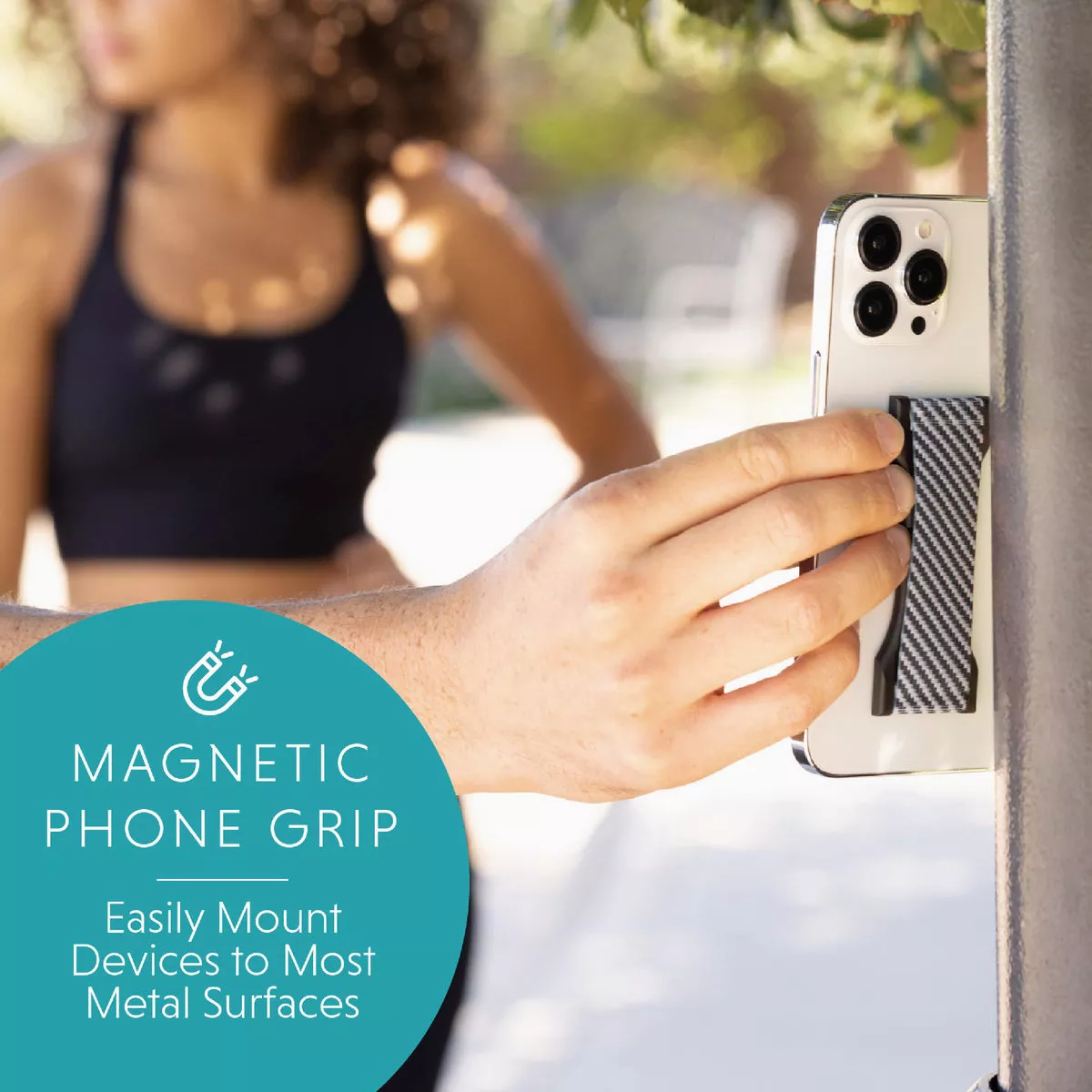 LoveHandle PRO Wavy American Flag Phone Grip - photo 2