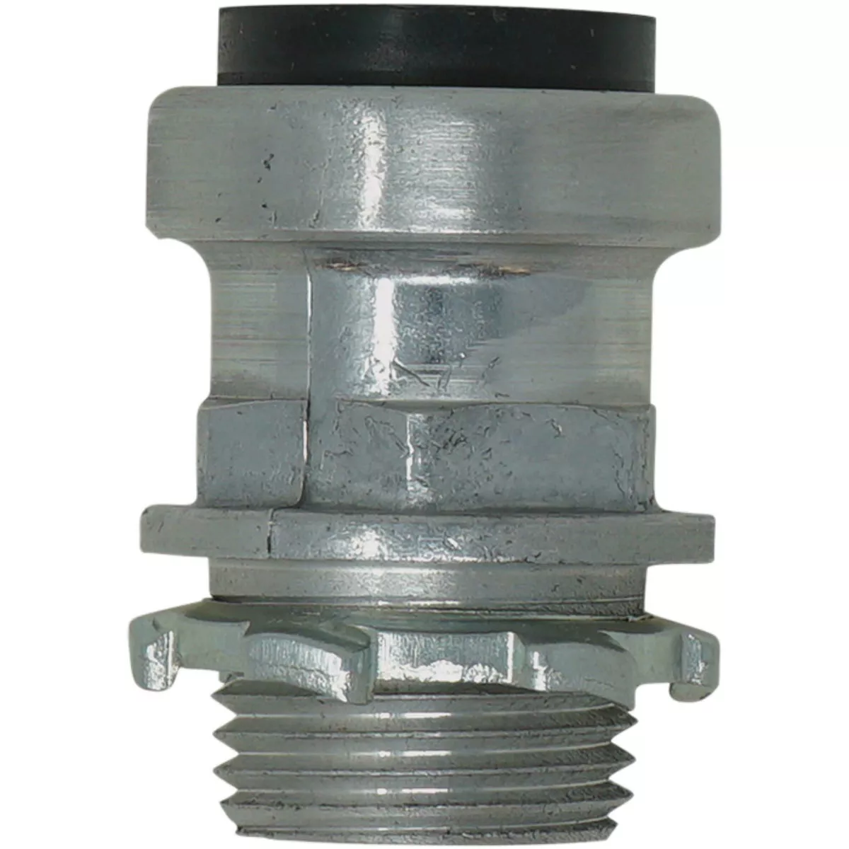 Southwire SimPush 1/2 In. EMT Push-To-Install Box Connector (5-Pack)