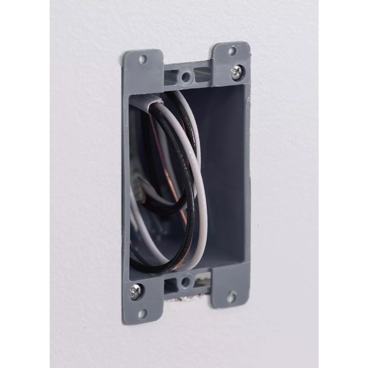 Gardner Bender 1-Gang PVC Old Work Wall Electrical Box, 14 Cu. In. - photo 2