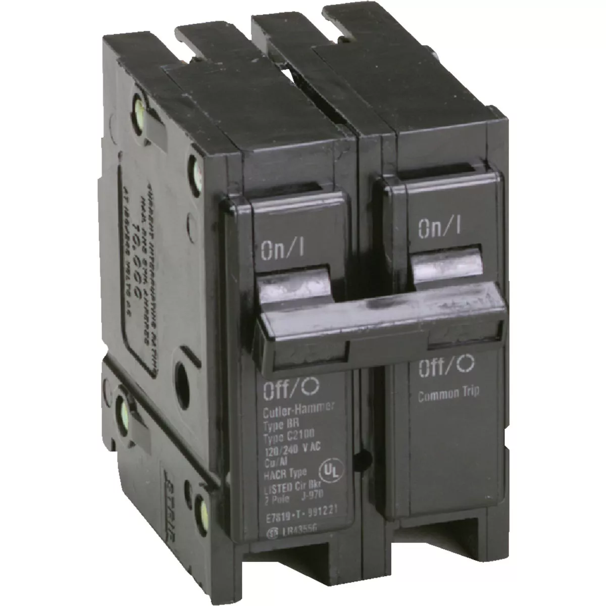 Eaton BR 70A Double-Pole Standard Trip Circuit Breaker