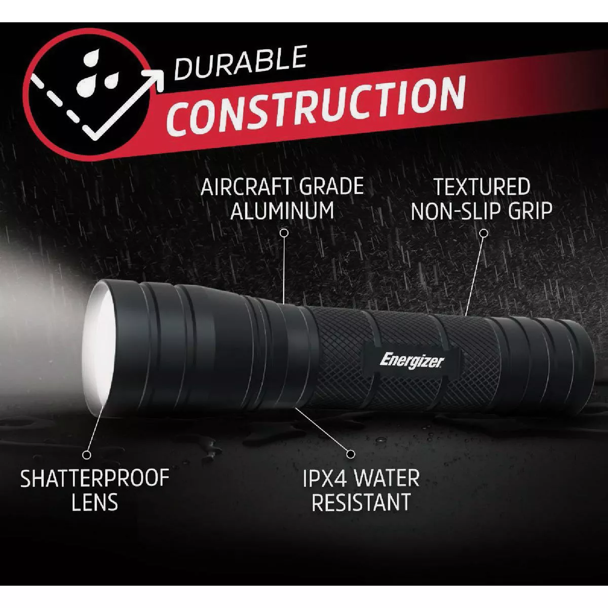 Energizer 1000 Lm. LED Metal Flashlight - photo 4