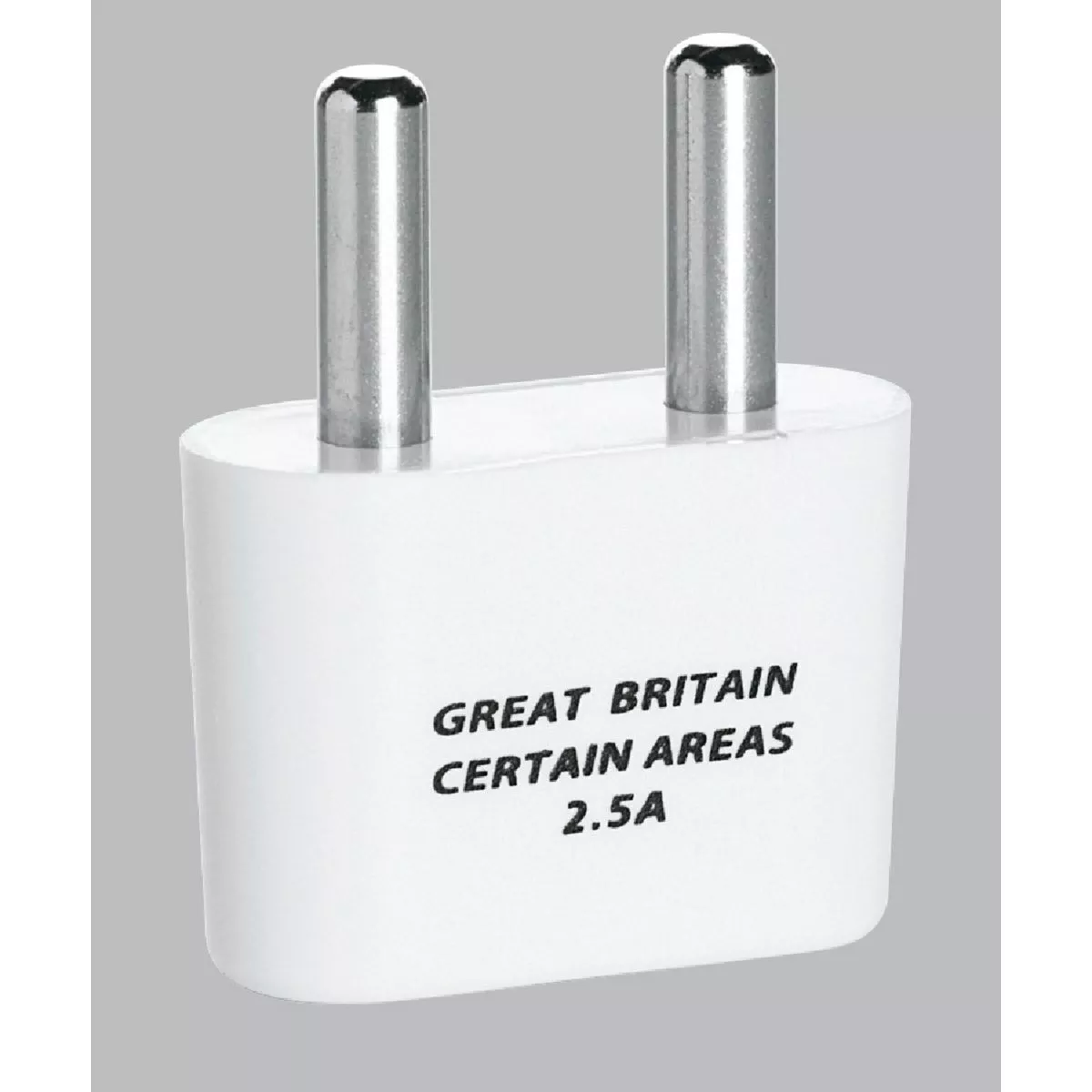 Conair 2-Prong Foreign Plug Adapter, Great Britain