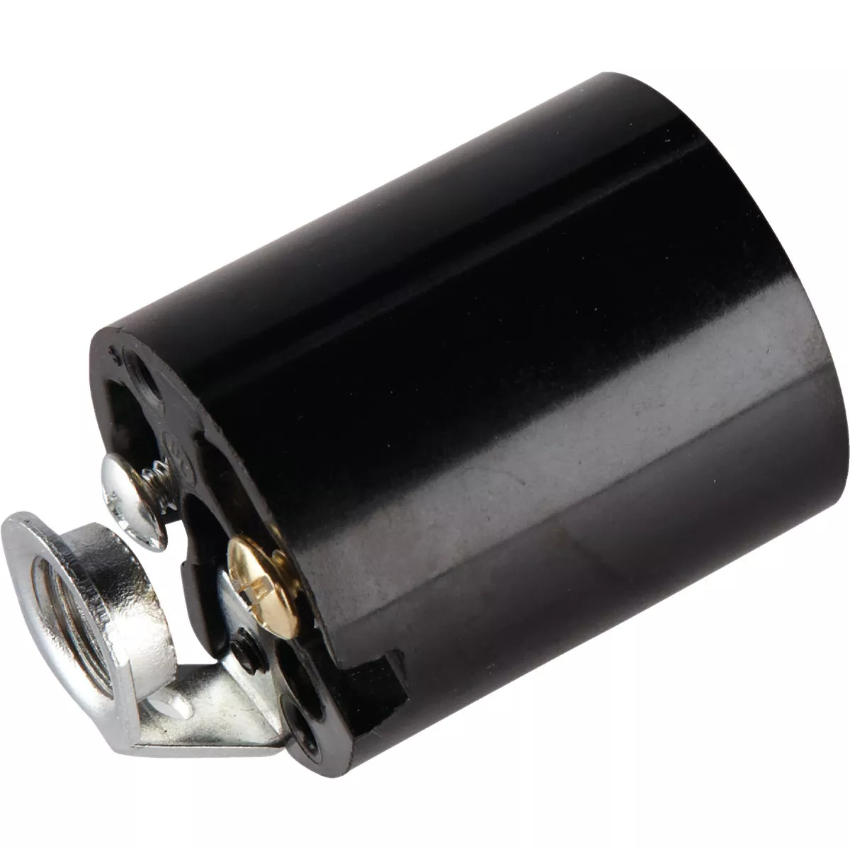 Leviton Keyless Medium Base Black Lamp Socket - photo 2