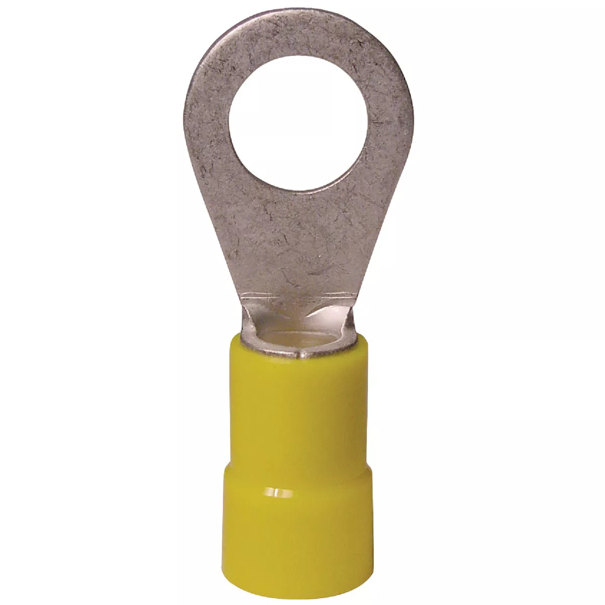 Gardner Bender 12 to 10 AWG 1/4 In. to 3/8 In. Stud Size Yellow Vinyl-Insulated Barrel Ring Terminal (13-Pack) - photo 2