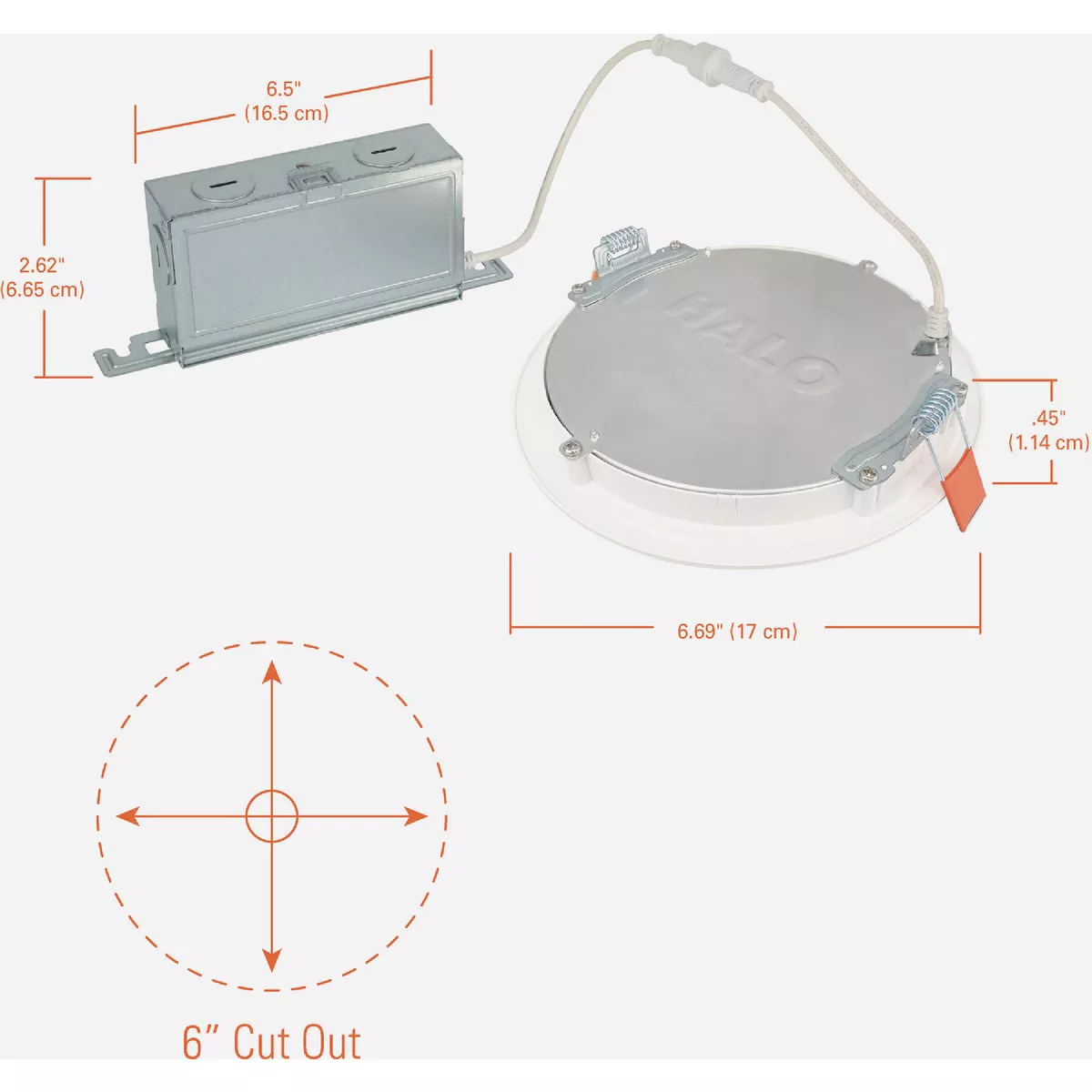 Halo 6 In. 900 Lm. 5CCT Canless Integrated LED Light Fixture - photo 5