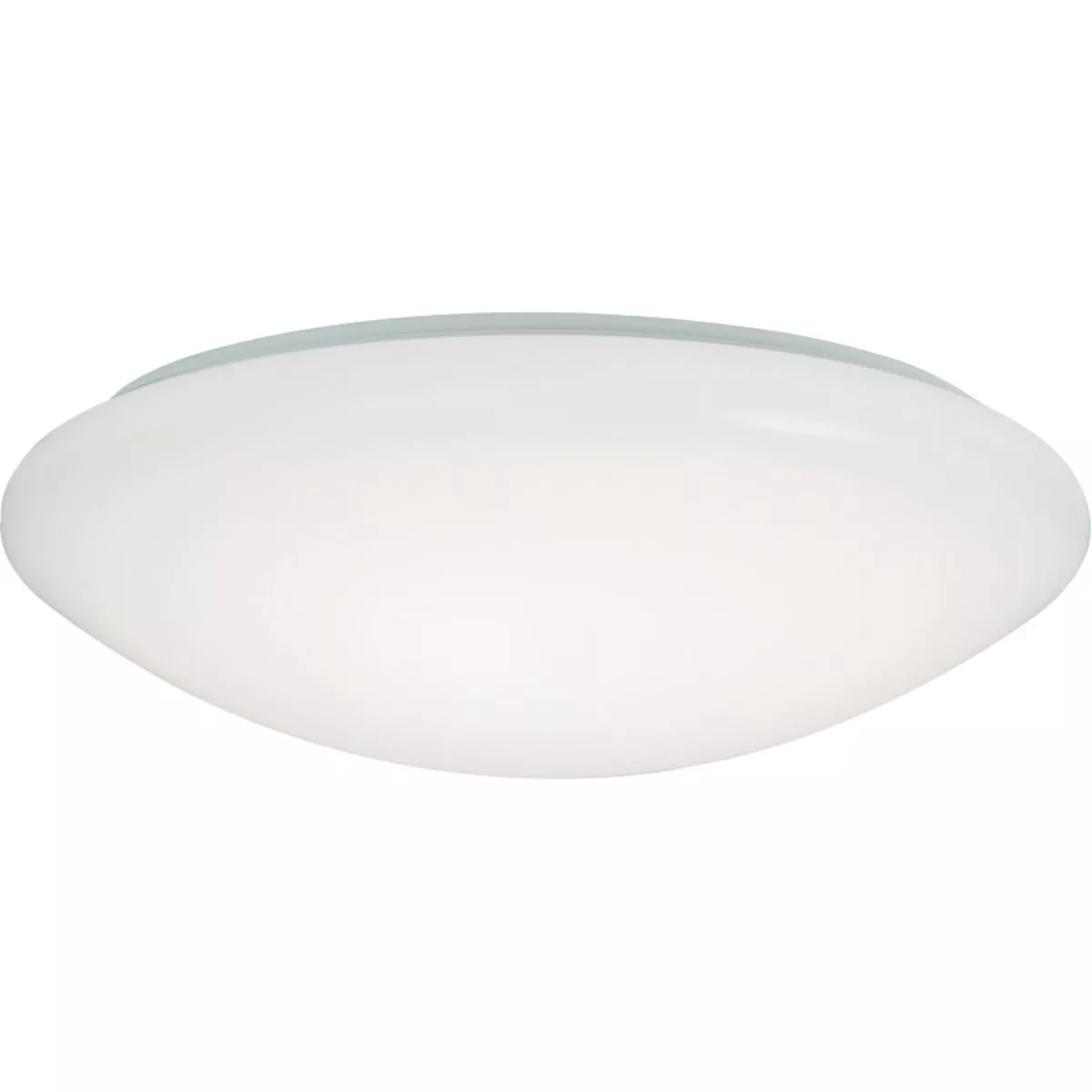 Metalux 9 In. White LED Flush Mount Ceiling Light Fixture with Selectable Color Temperature