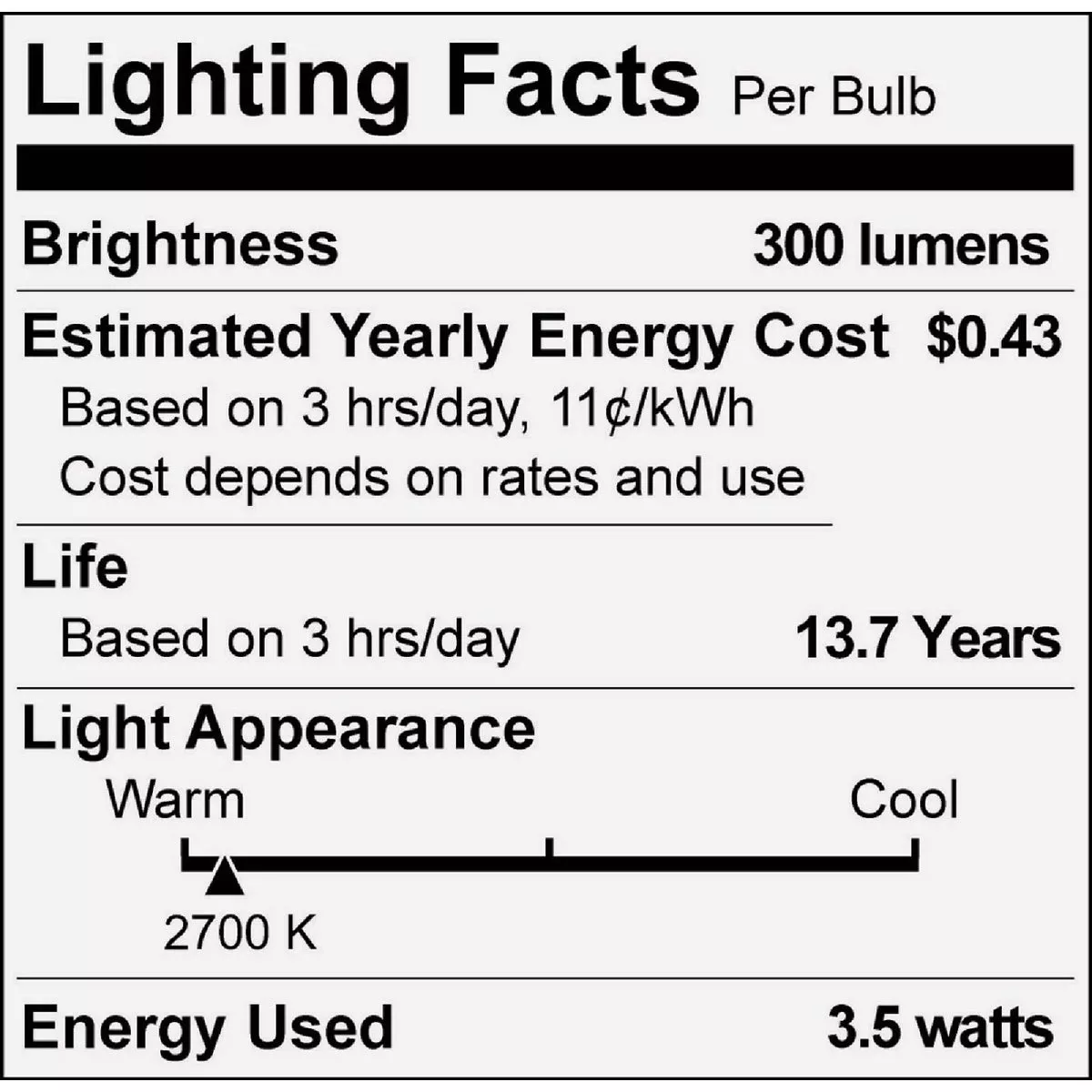 Philips Ultra Definition 40W Equivalent B11 LED Candelabra Base Soft White Light Bulb (3-Pack) - photo 6