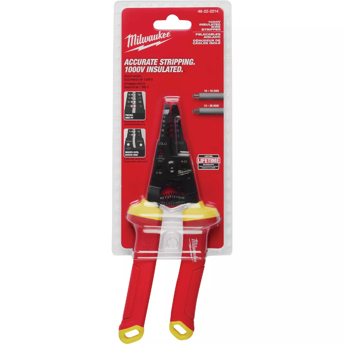 Milwaukee 8 In. 1000V Insulated Wire Stripper & Cutter - photo 5