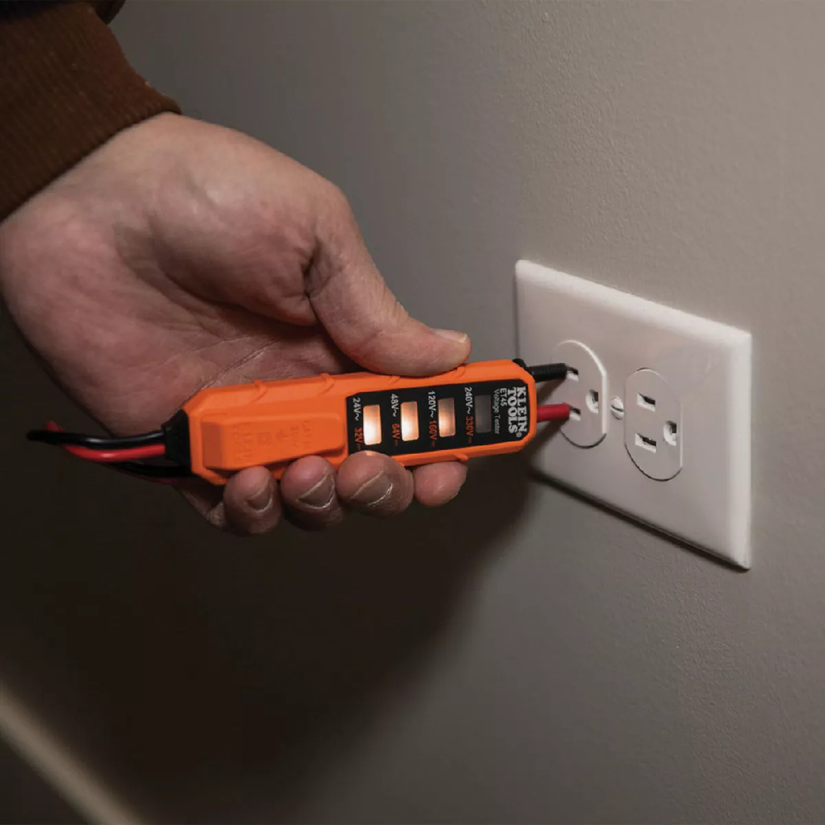 Klein AC/DC Electronic Voltage Tester with Test Leads - photo 6
