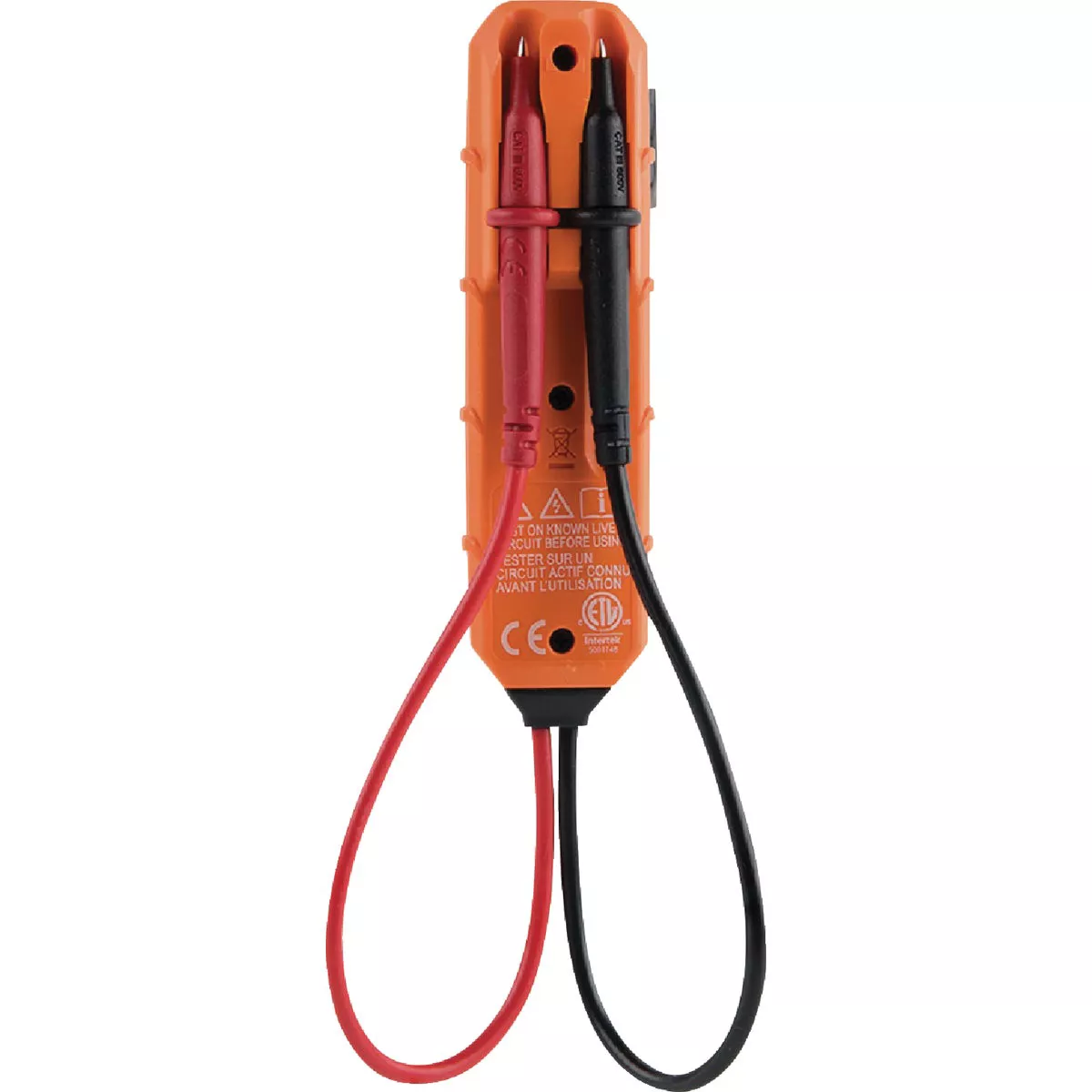 Klein AC/DC Electronic Voltage Tester with Test Leads - photo 3