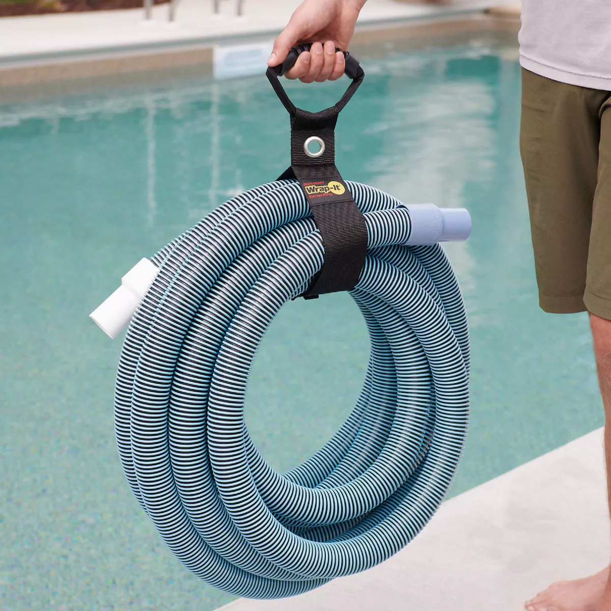 Wrap-It Storage Easy-Carry 28 In. Hook & Loop Carrying Strap with Handle - photo 5