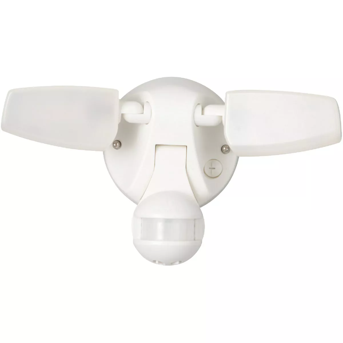 Halo Selectable Color Temperature White Motion Sensing LED Twin Head Floodlight Fixture
