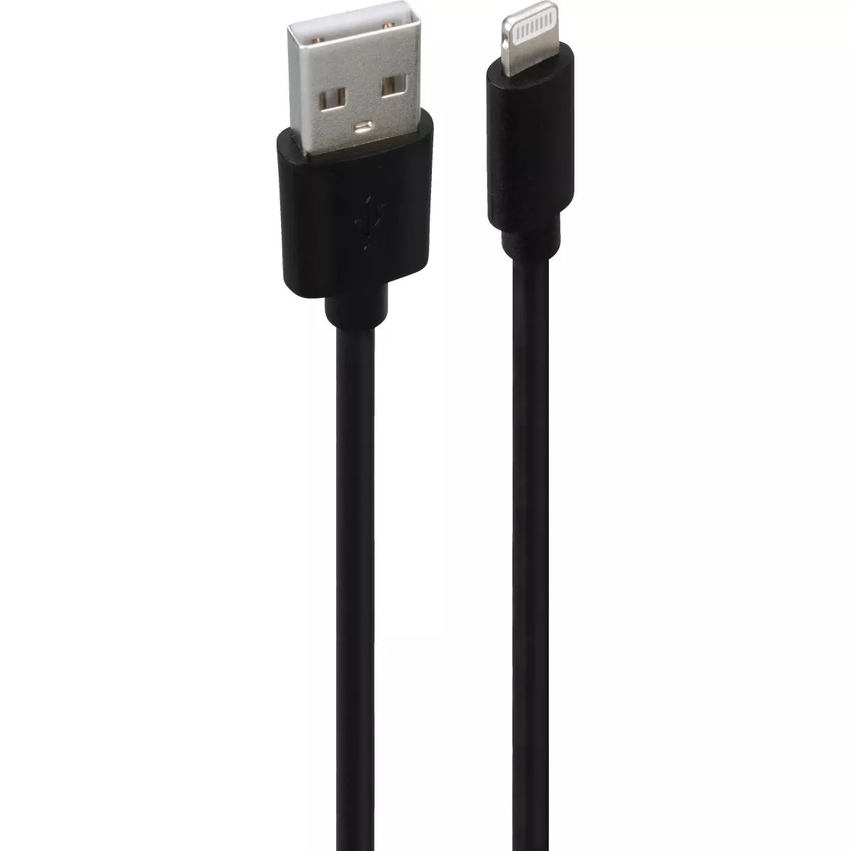 Blue Jet 3 Ft. Black Lightning to Type-A USB Charging & Sync Cable - photo 3