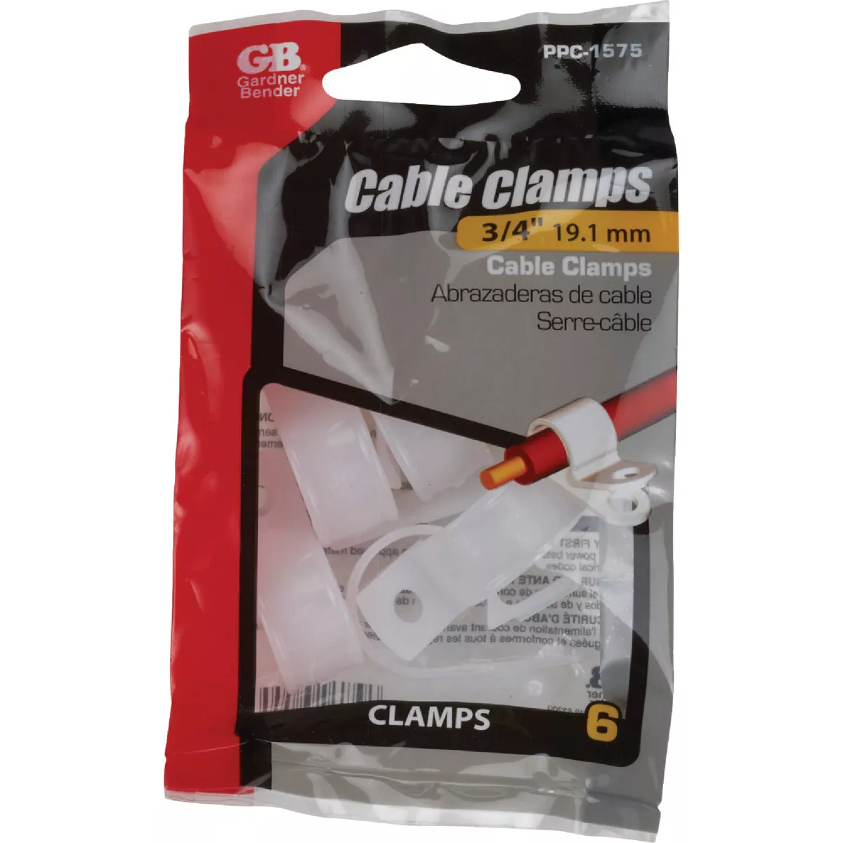 Do it 3/4 In. Plastic -60 to 340 Deg F Cable Clamp (8-Pack) - photo 2