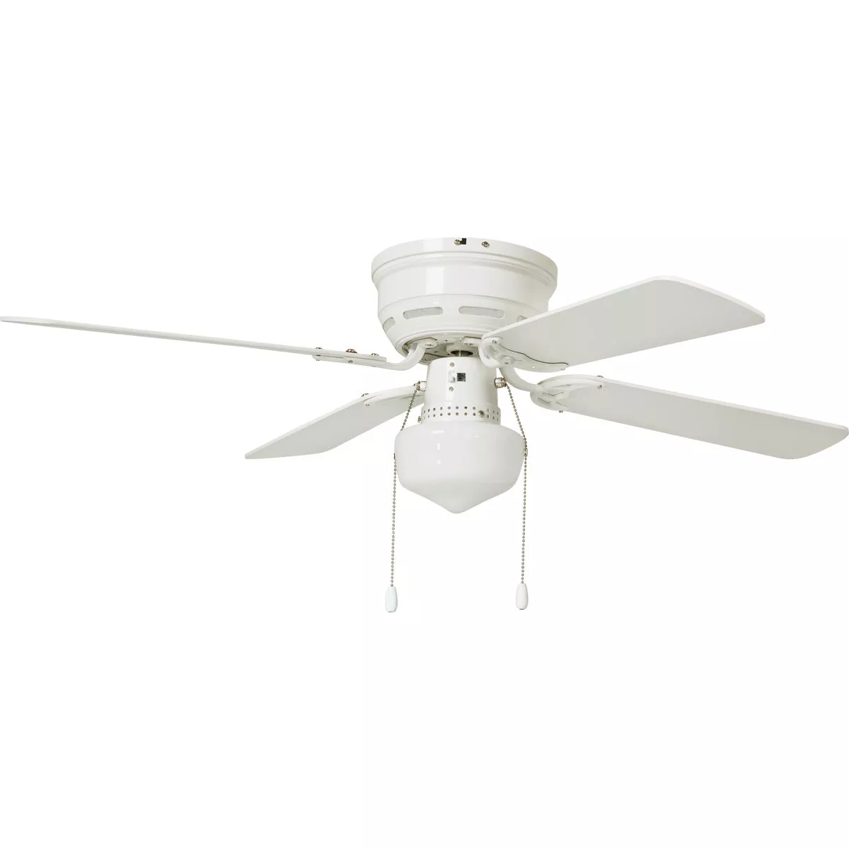 Home Impressions 42 In. White Ceiling Fan with Light Kit - photo 2
