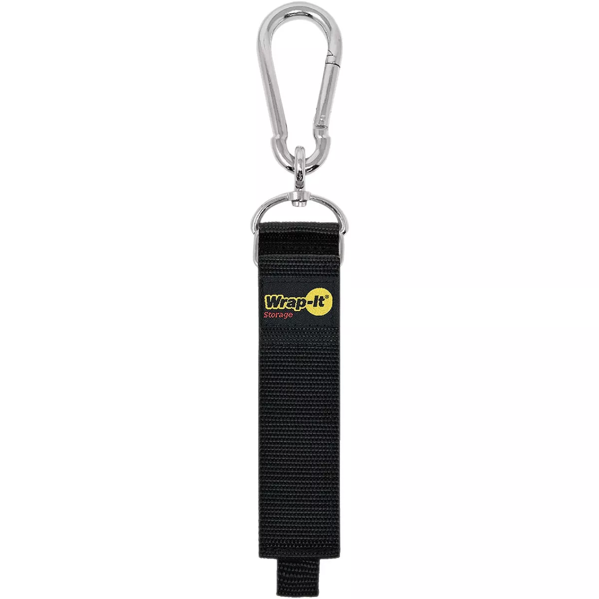 Wrap-It Storage Hook 'n Hang 18 In. x 1.5 In. Hanging Cinch Strap with Carabiner